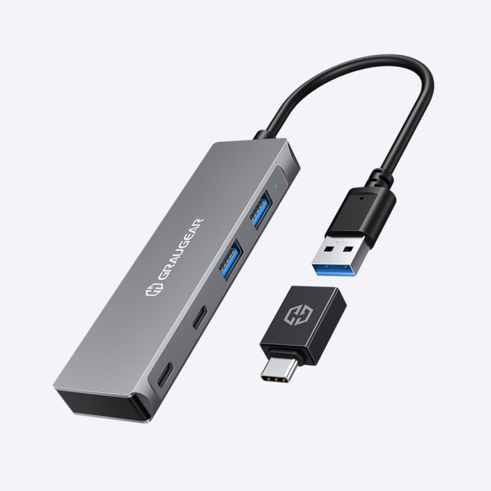 GRAUGEAR, Adaptateur USB-C vers USB, Double Sides USB-C